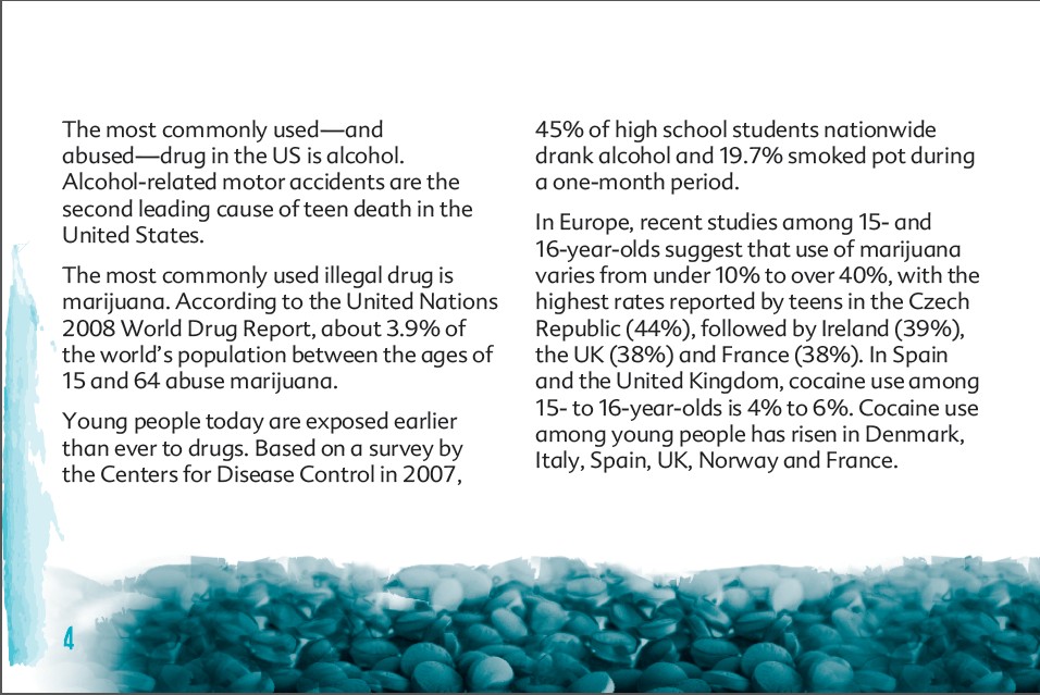 4 truth about drug booklet