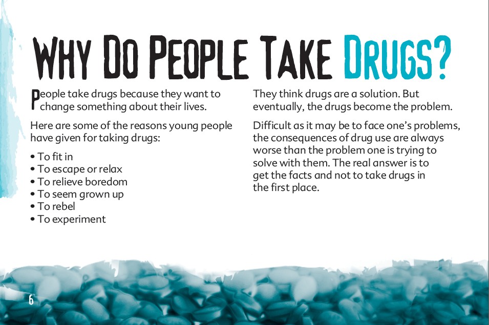 6 truth about drug booklet