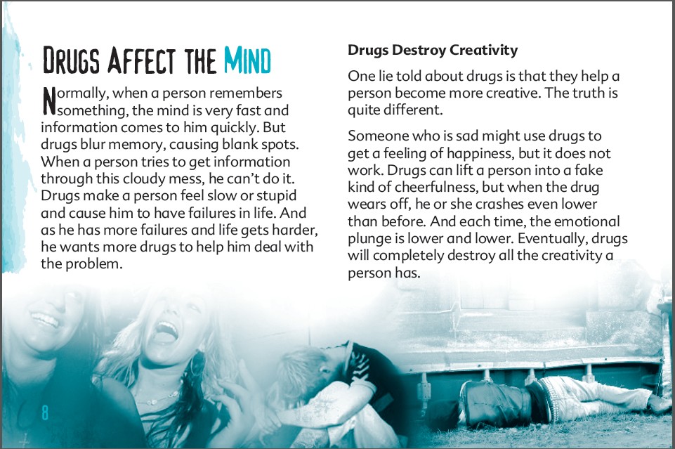 8 truth about drug booklet