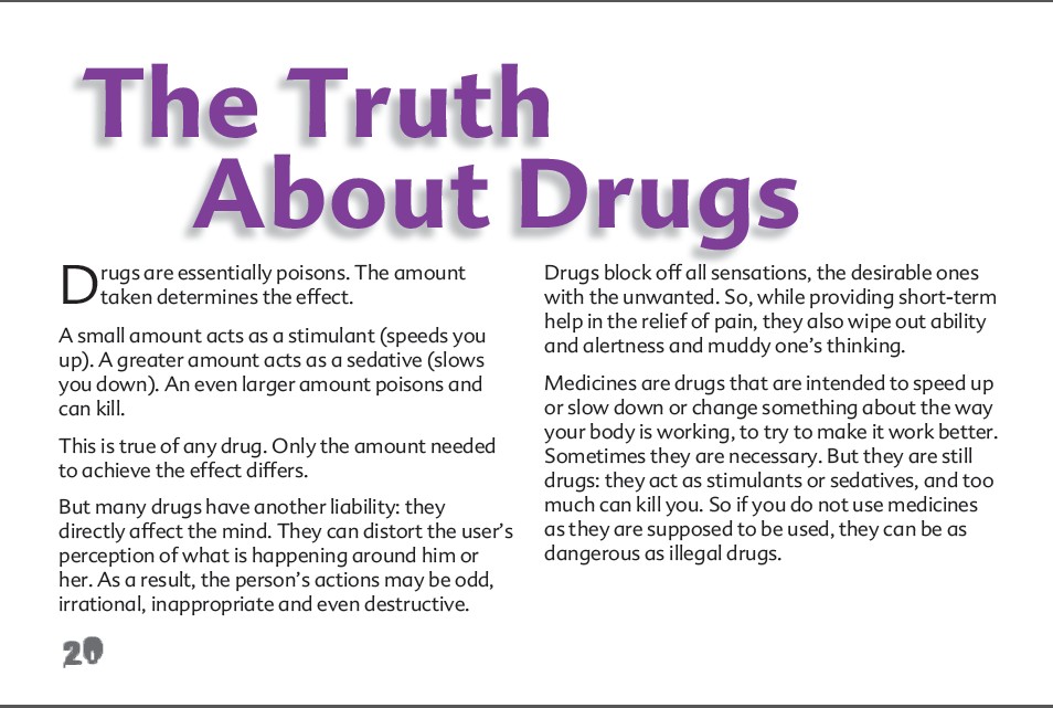 20 The Truth About Painkillers booklet