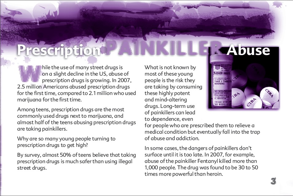 3 The Truth About Painkillers booklet