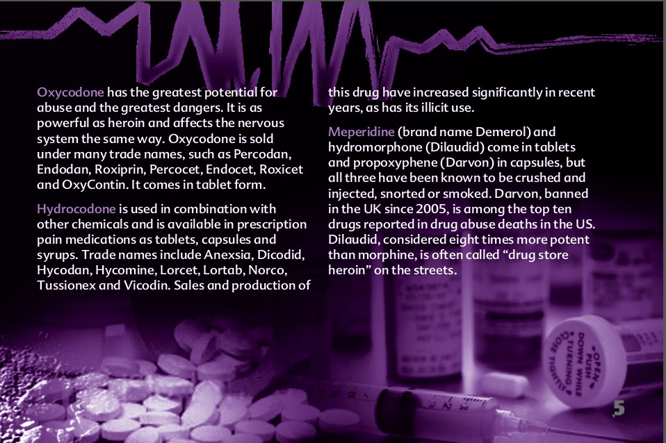 5 The Truth About Painkillers booklet