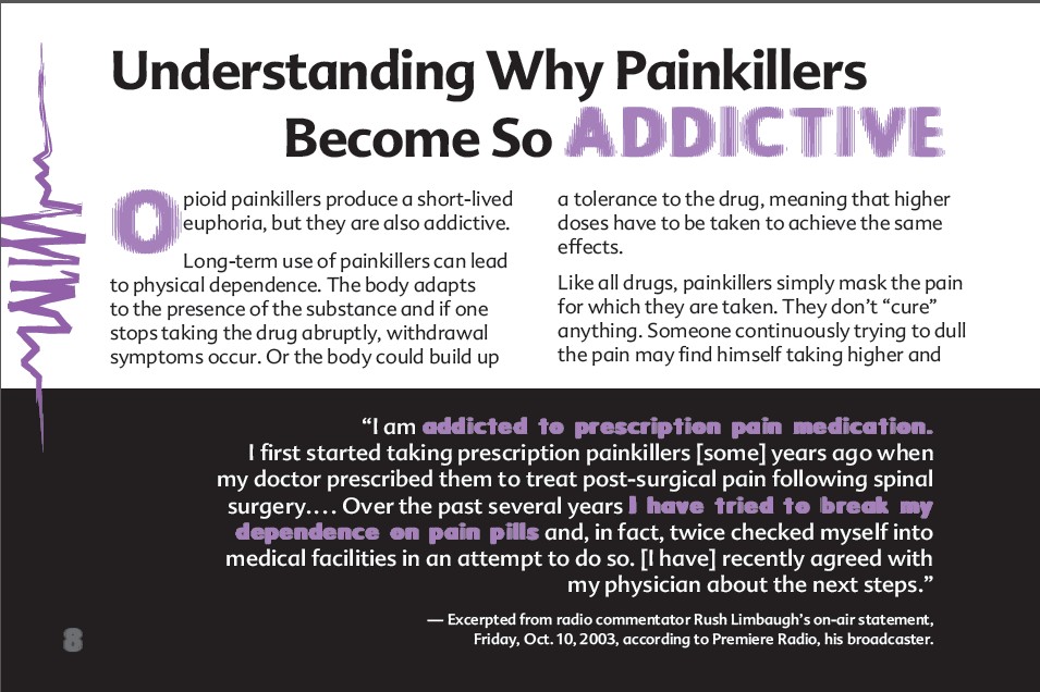 8 The Truth About Painkillers booklet
